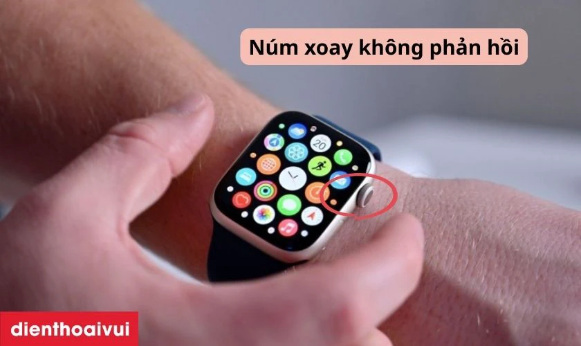 Dấu hiệu cần thay c&aacute;p xoay Digital Crown Apple Watch Ultra 2