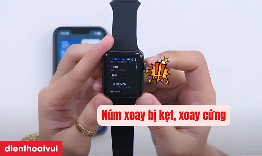 Dấu hiệu cần thay c&aacute;p xoay Digital Crown Apple Watch Ultra 3