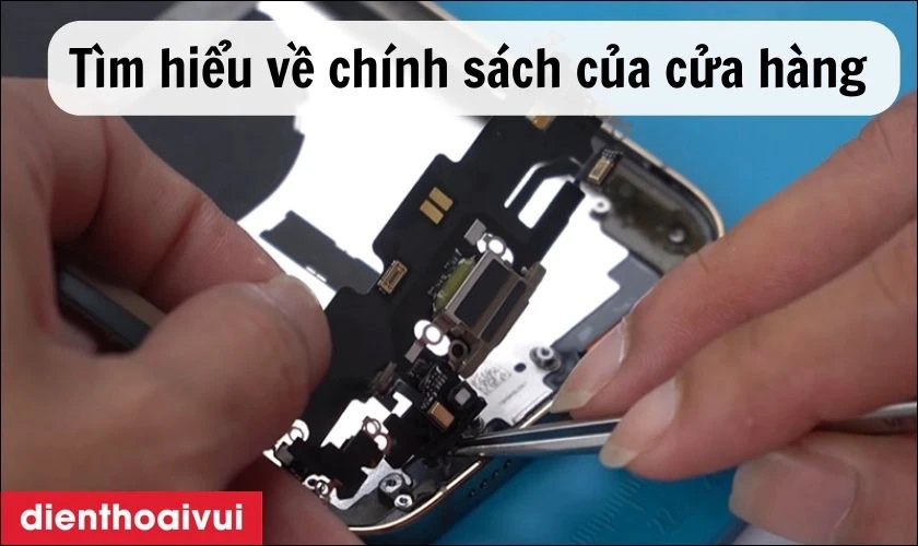 Tìm hiểu về chính sách của cửa hàng 