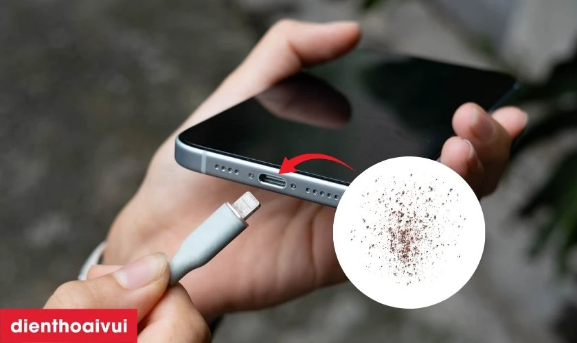 Nguyên nhân chân sạc iPhone X bị hư hỏng