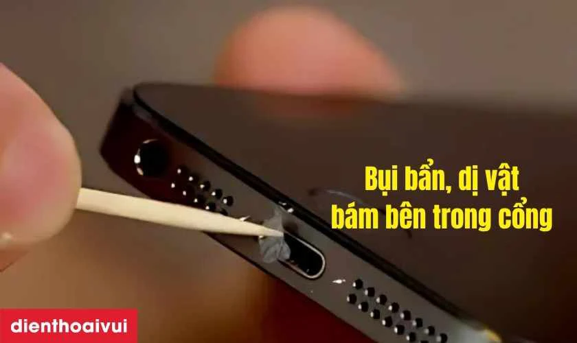 Nguyên nhân chân sạc iPhone XR bị hư hỏng