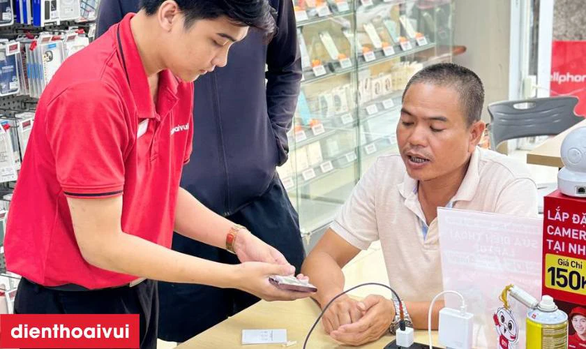 Quy tr&igrave;nh thay minh bạch, lấy liền tại Điện Thoại Vui