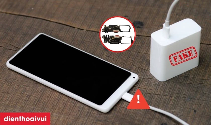Ch&acirc;n sạc Oppo A5 bị hỏng do đ&acirc;u?