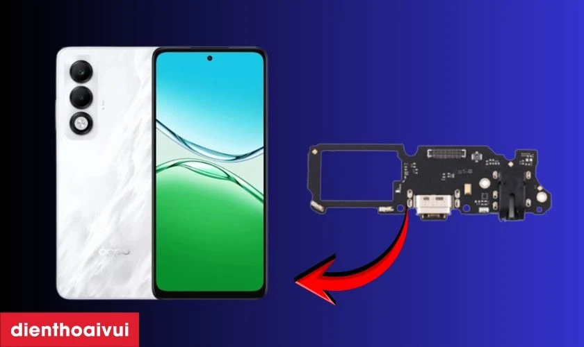 Thay ch&acirc;n sạc Oppo A5i Pro l&agrave; g&igrave;?