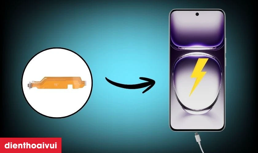 Thay ch&acirc;n sạc OPPO Reno 12