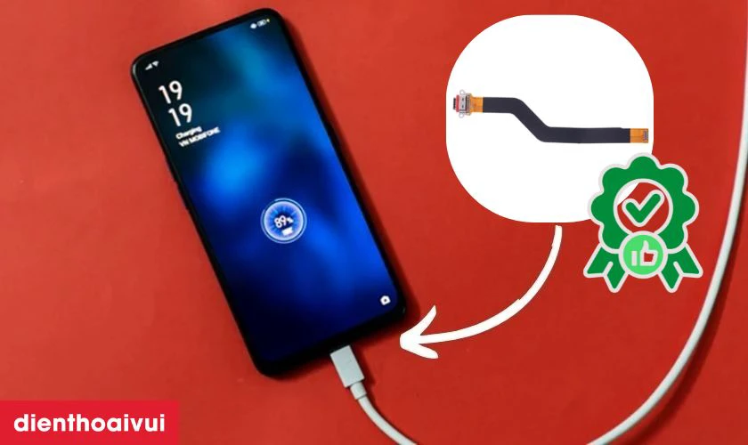 Những lưu &yacute; g&igrave; khi thay ch&acirc;n sạc Oppo Reno