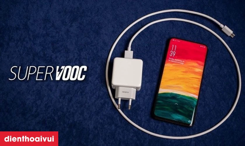 Oppo Reno 5 được trang bị sạc nhanh Super VOOC 2.0 hiện đại