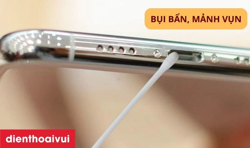 Tích tụ bụi bẩn và toả nhiệt khi sạc