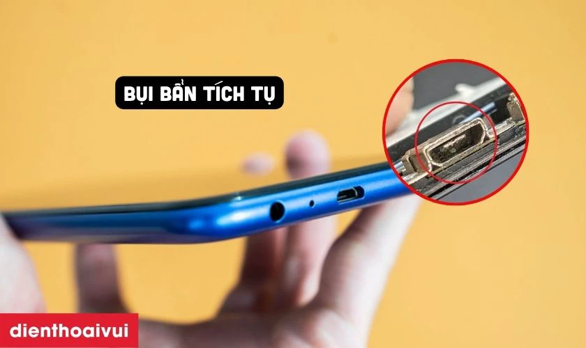 Nguyên nhân khiến cổng sạc/chui sạc Samsung Galaxy A03S bị hỏng?