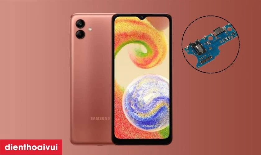 C&aacute;c dấu hiệu nhận biết bạn cần thay ch&acirc;n sạc Galaxy A04E