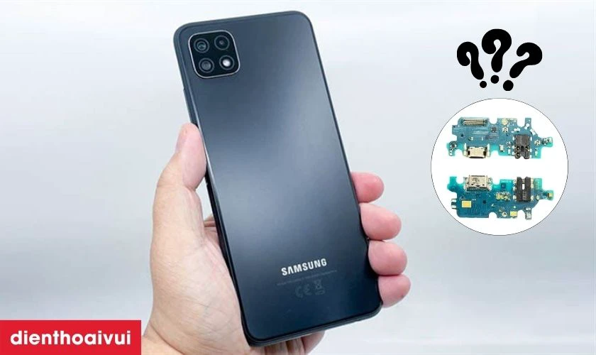 Thay chân sạc Samsung Galaxy A13 hãng Safety là gì?