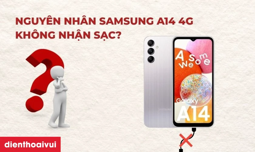 Thay ch&acirc;n sạc Samsung A14 4G
