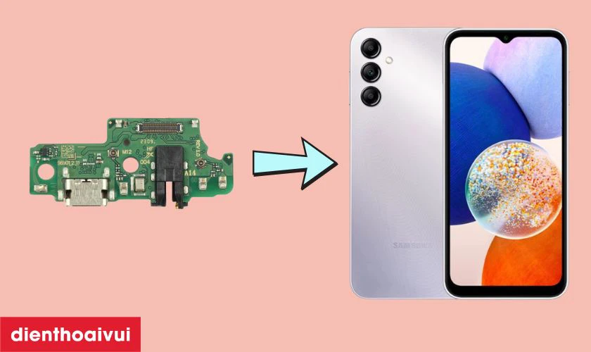 Thay chân sạc Samsung Galaxy A14 5G là gì?