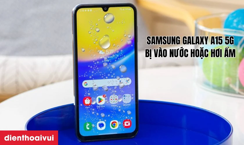 Nguy&ecirc;n nh&acirc;n ch&acirc;n sạc Samsung Galaxy A15 5G sạc kh&ocirc;ng v&agrave;o pin?