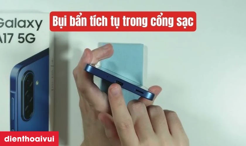 Thay ch&acirc;n sạc Samsung Galaxy A17