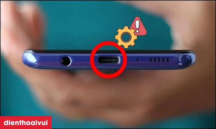 Thay chân sạc Samsung Galaxy A31
