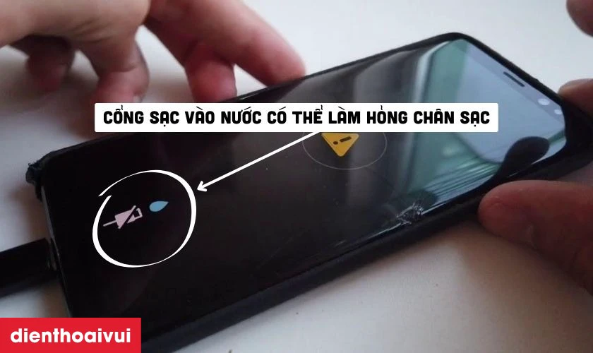 Nguyên nhân khiến cổng sạc Galaxy A42 bị hỏng