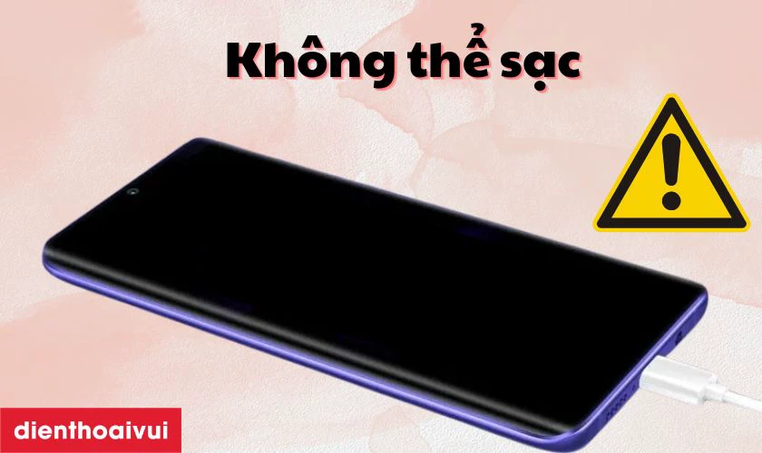 Không thể sạc cho điện thoại