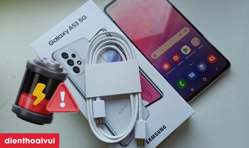 Khi nào cần thay chân sạc Galaxy A53?