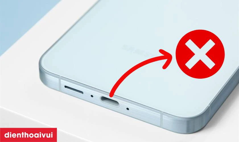 Khi nào cần thay chân sạc Samsung Galaxy A55