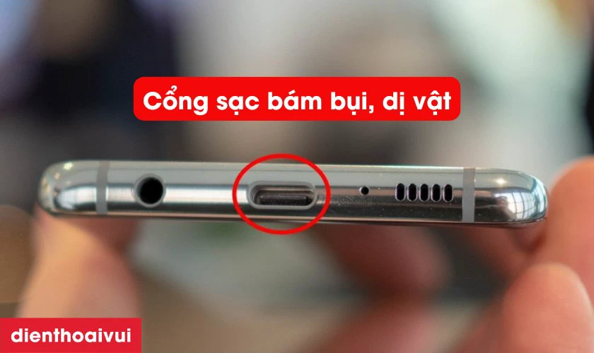 Nguyên nhân khiến chân sạc Samsung Galaxy A56 5G bị hỏng