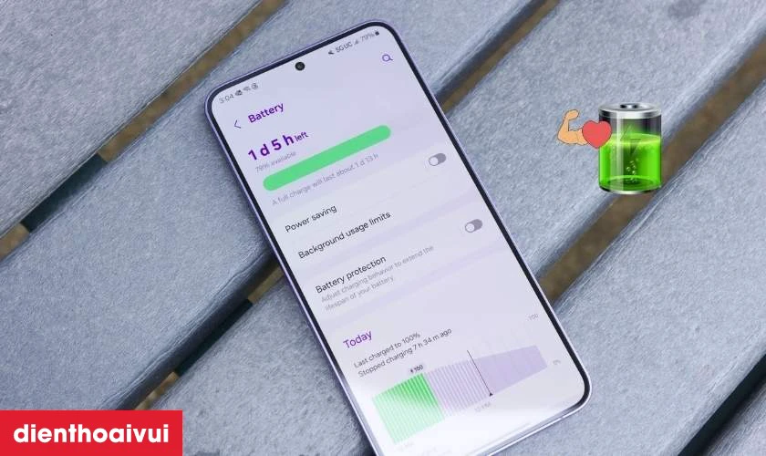 Hướng dẫn c&aacute;ch sạc điện thoại Samsung Galaxy S24 Plus an to&agrave;n