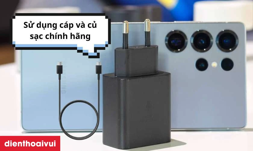 Hướng dẫn c&aacute;ch sạc điện thoại Samsung Galaxy S25 Plus an to&agrave;n