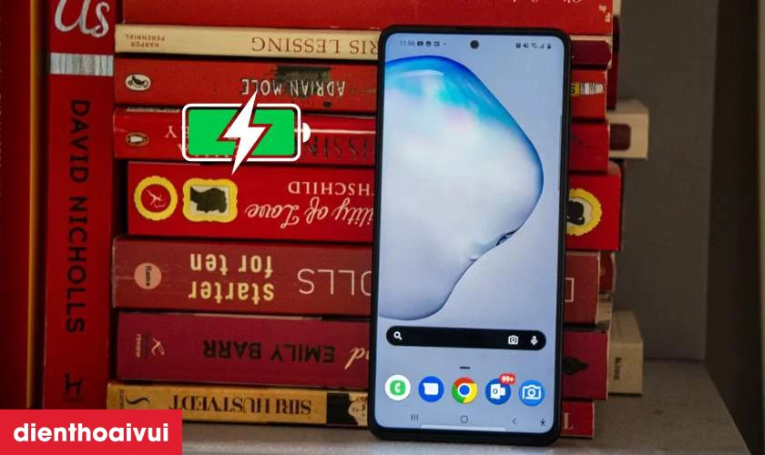 Hướng dẫn c&aacute;ch sạc điện thoại Samsung Note 10 Lite an to&agrave;n