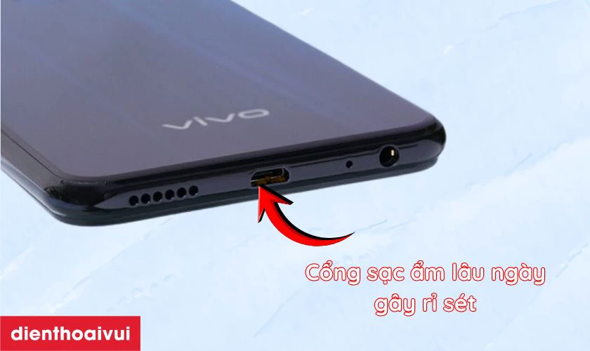 Tại sao điện thoại Vivo Y11 2019 bị hư ch&acirc;n sạc?
