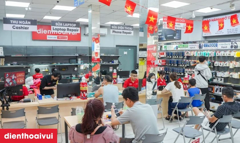 Địa chỉ thay chân sạc Vivo Y22S ở đâu chính hãng tại TPHCM, Hà Nội, Đồng Nai?