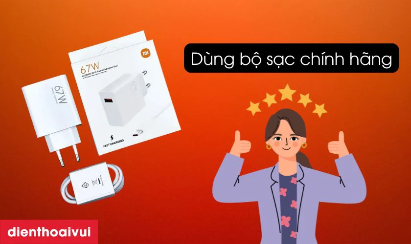 Hướng dẫn cách sạc điện thoại Xiaomi 13 Lite an toàn