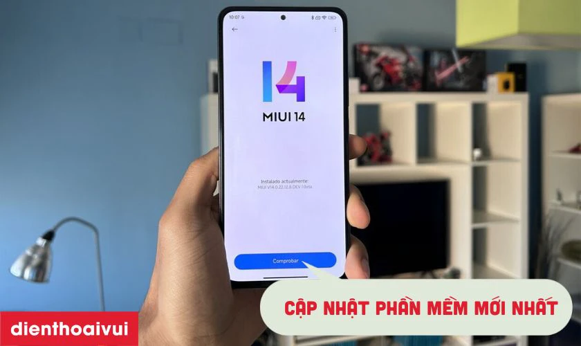 Khởi động lại hoặc cập nhật phần mềm khi sạc lỗi