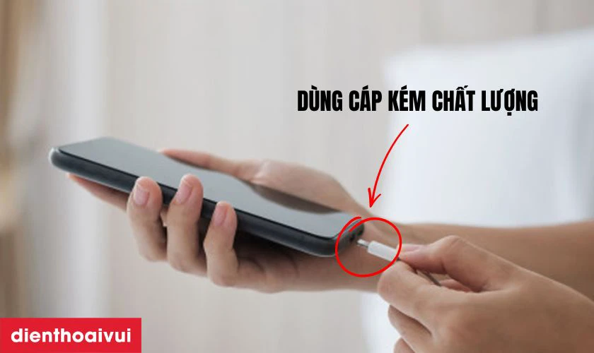 Ch&acirc;n sạc Xiaomi Redmi 12C bị hỏng do đ&acirc;u?