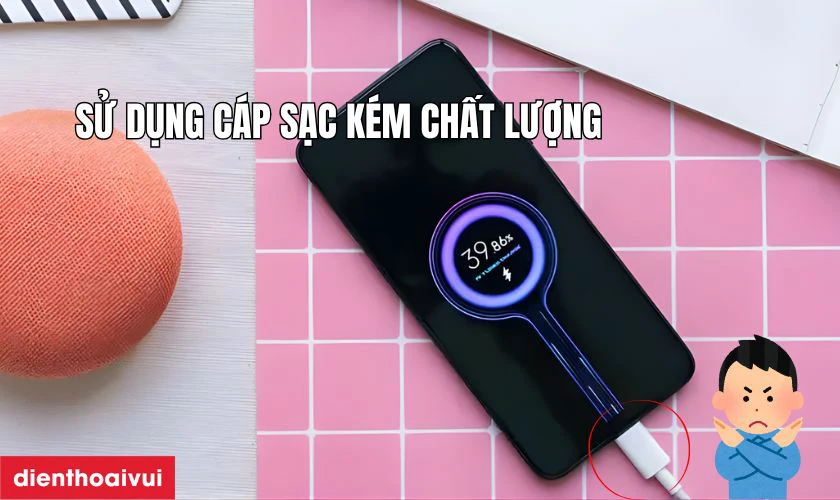 Tại sao điện thoại Xiaomi Redmi 13 bị hư ch&acirc;n sạc?