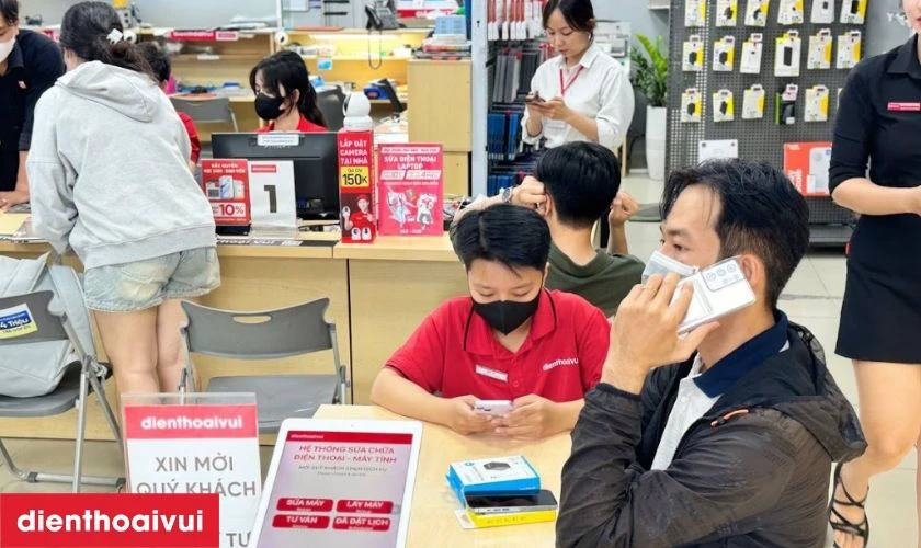 Quy trình chuyên nghiệp, thời gian sửa nhanh