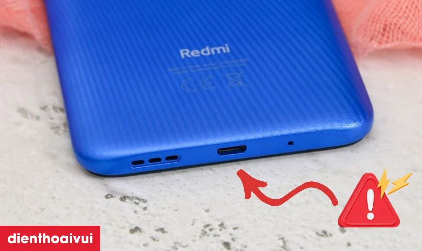 Trường hợp cần thay chân sạc Xiaomi Redmi 9C