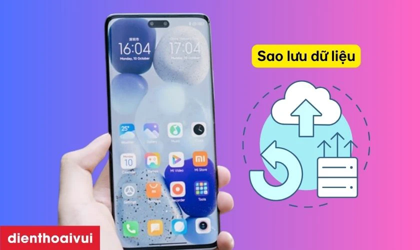 Sao lưu dữ liệu điện thoại