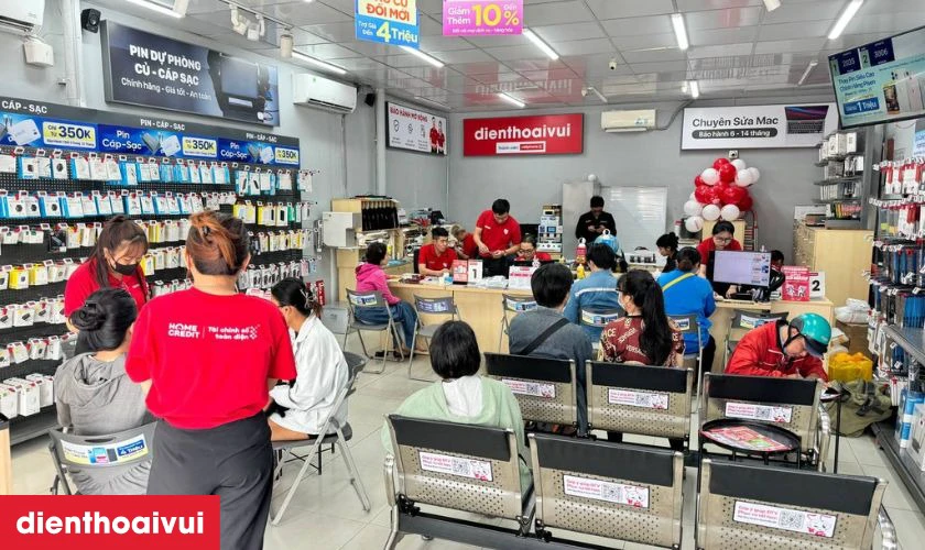 Dịch vụ chuyên nghiệp, nhanh chóng tại Điện Thoại Vui được nhiều khách hàng lựa chọn