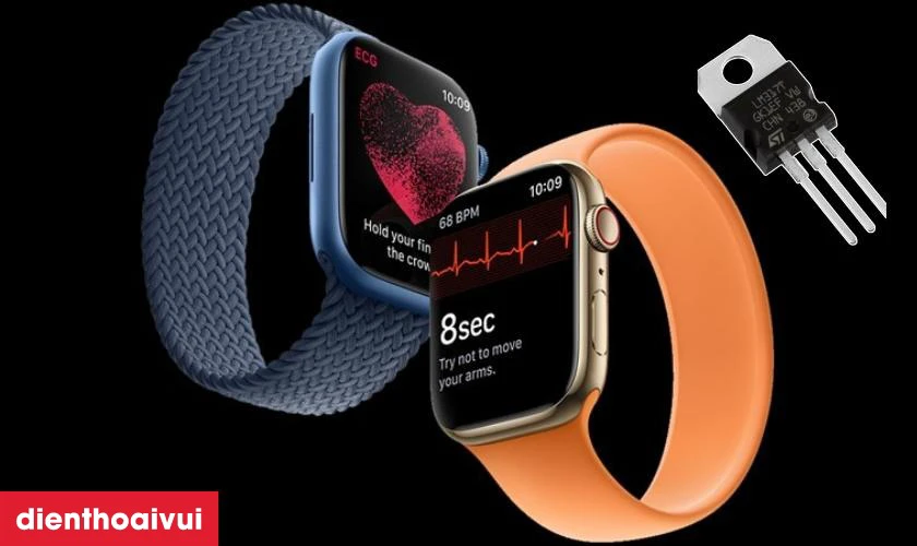 Thay đế sạc Apple Watch Series 7 45mm