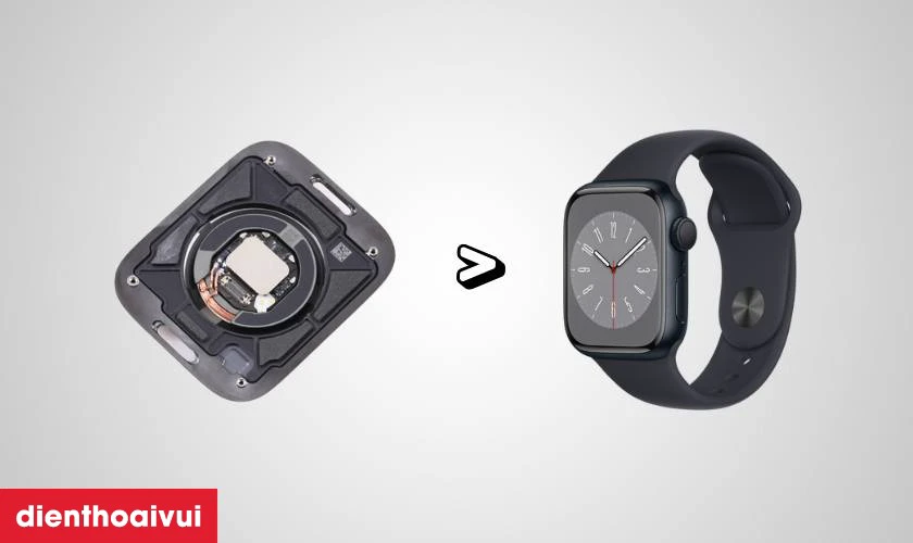 Thay đế sạc (GPS) Apple Watch Series 8 45mm