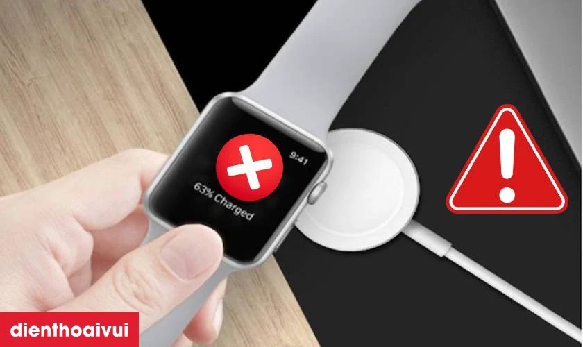 Khi nào cần thay đế sạc Apple Watch Series 9 45mm?