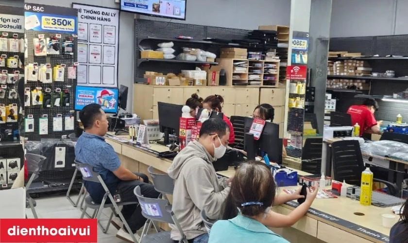 Quy trình thay đế sạc (LTE) Apple Watch Series 6 40mm tại Điện Thoại Vui