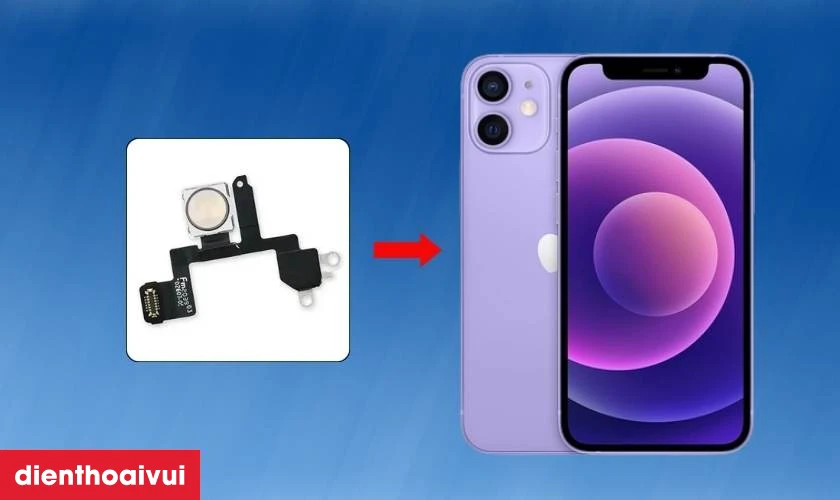 Thay đ&egrave;n flash b&oacute;c m&aacute;y iPhone 12 c&oacute; tốt kh&ocirc;ng