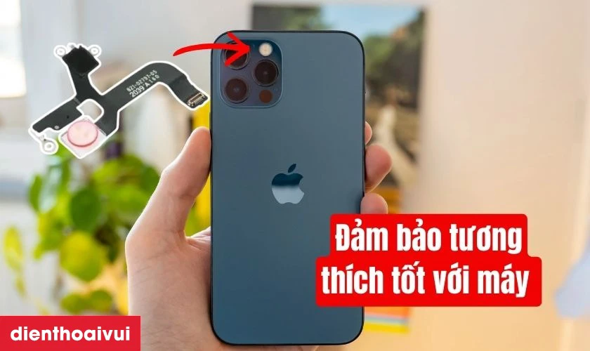 Thay đ&egrave;n flash b&oacute;c m&aacute;y iPhone 12 Pro c&oacute; tốt kh&ocirc;ng