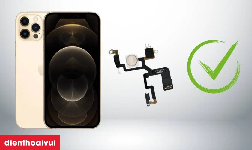 Thay đèn flash bóc máy iPhone 12 Pro Max có tốt không