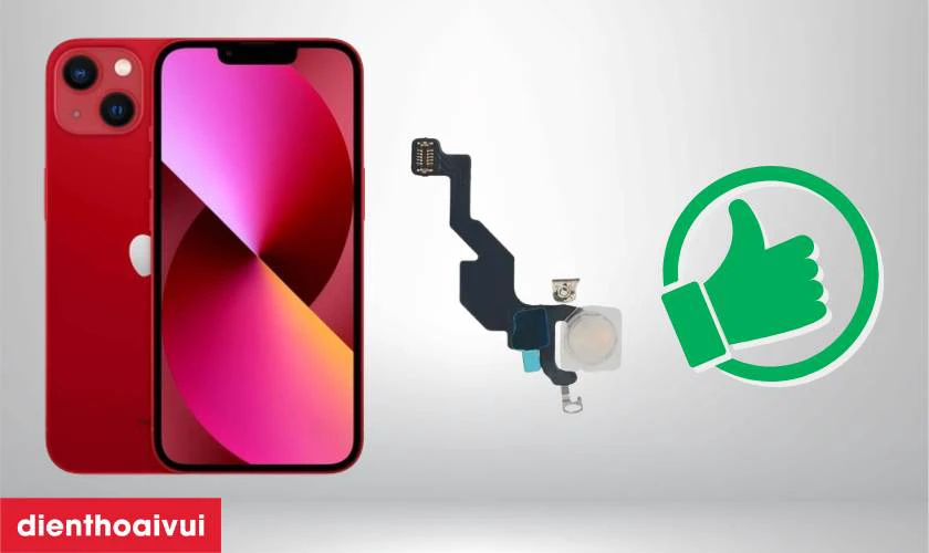 Thay đ&egrave;n flash b&oacute;c m&aacute;y iPhone 13 Mini c&oacute; tốt kh&ocirc;ng