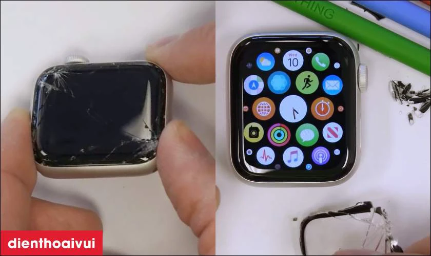 Thay ép kính Apple Watch Series 8 Aluminum 45mm là gì?