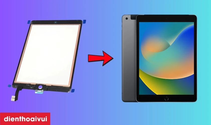 Thay ép kính cảm ứng iPad Gen 9 10.2 inch 2021 là gì?