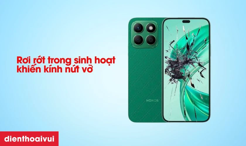 Nguy&ecirc;n nh&acirc;n mặt k&iacute;nh Honor 400 Pro bị hư hỏng