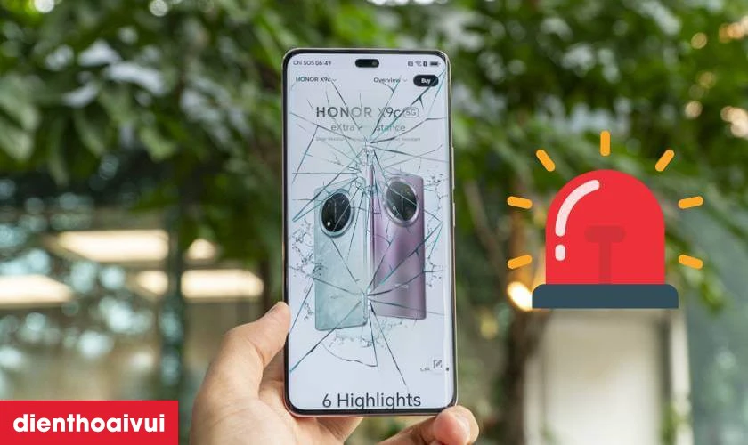 Dấu hiệu nào bạn cần thay ép kính Honor X9C Smart?